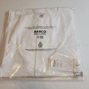 Barco Essentials Dental Lab Coat, BE006X, Unisex XXL,White, New in PKG